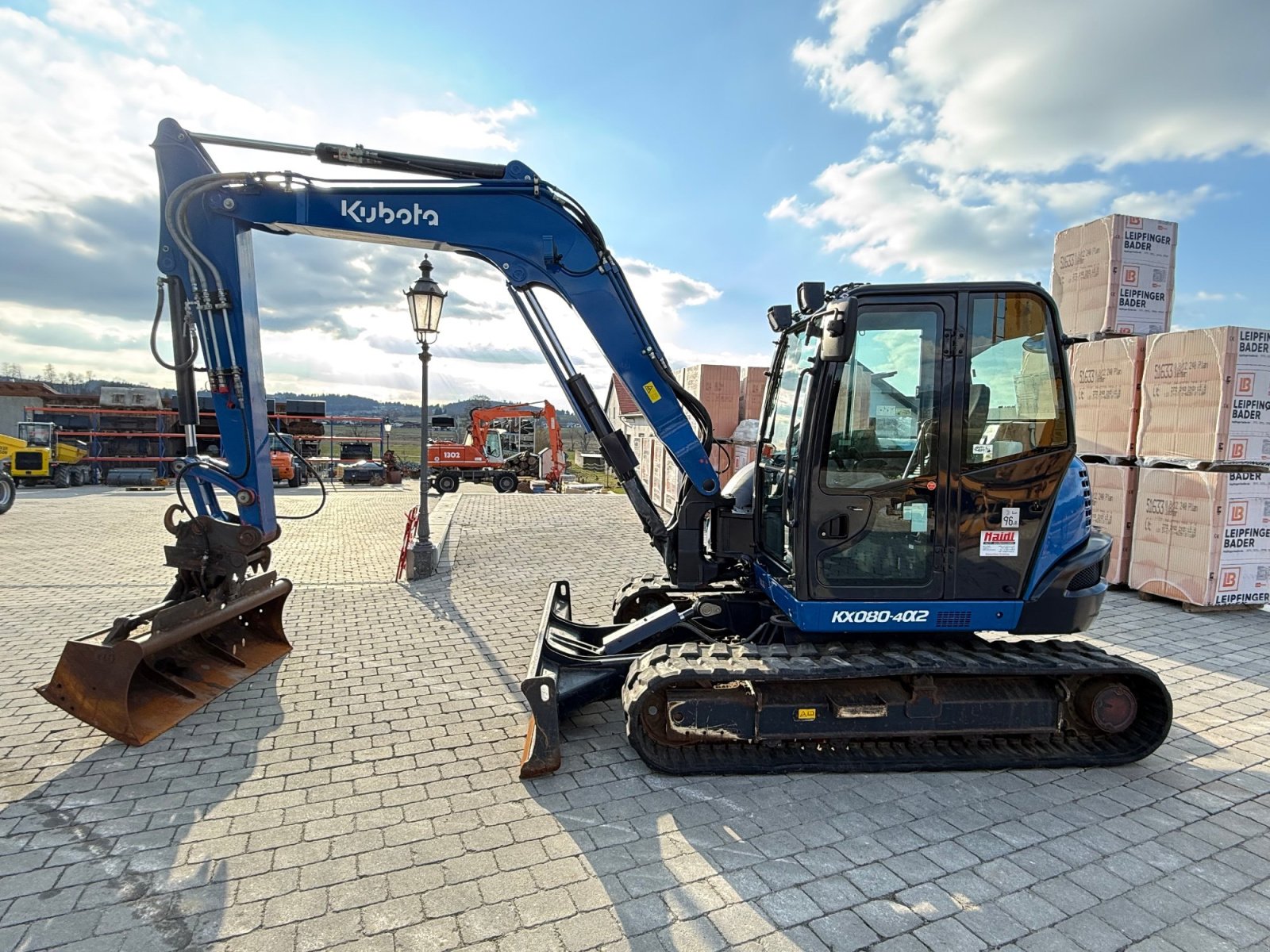 Minibagger Türe ait Kubota KX080-4a2, Gebrauchtmaschine içinde Neureichenau (resim 1)