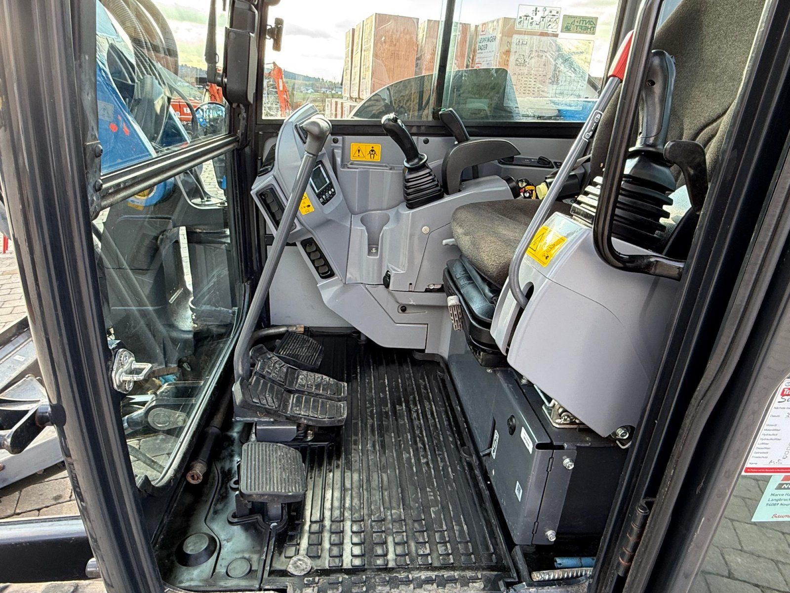 Minibagger Türe ait Kubota KX080-4a2, Gebrauchtmaschine içinde Neureichenau (resim 12)