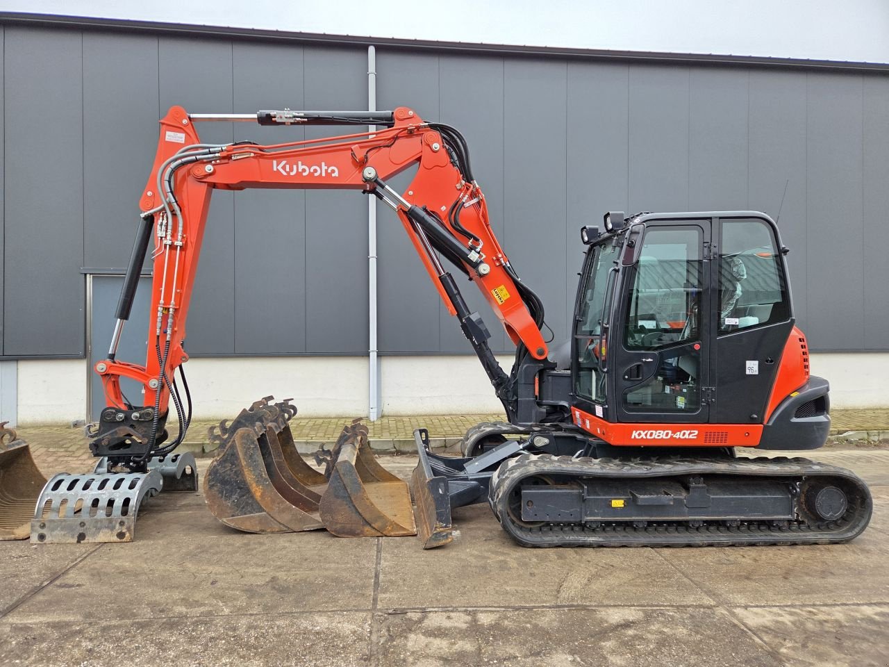Minibagger tip Kubota KX080-4A2, Gebrauchtmaschine in Oirschot (Poză 1)