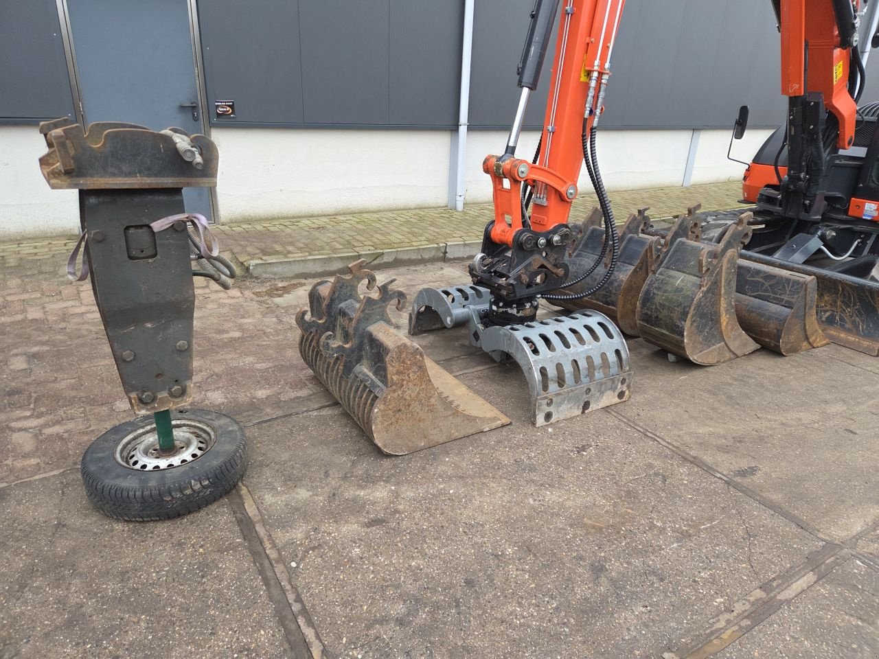 Minibagger tip Kubota KX080-4A2, Gebrauchtmaschine in Oirschot (Poză 10)