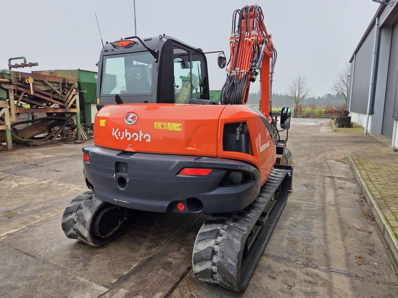 Minibagger tip Kubota KX080-4A2, Gebrauchtmaschine in Oirschot (Poză 4)