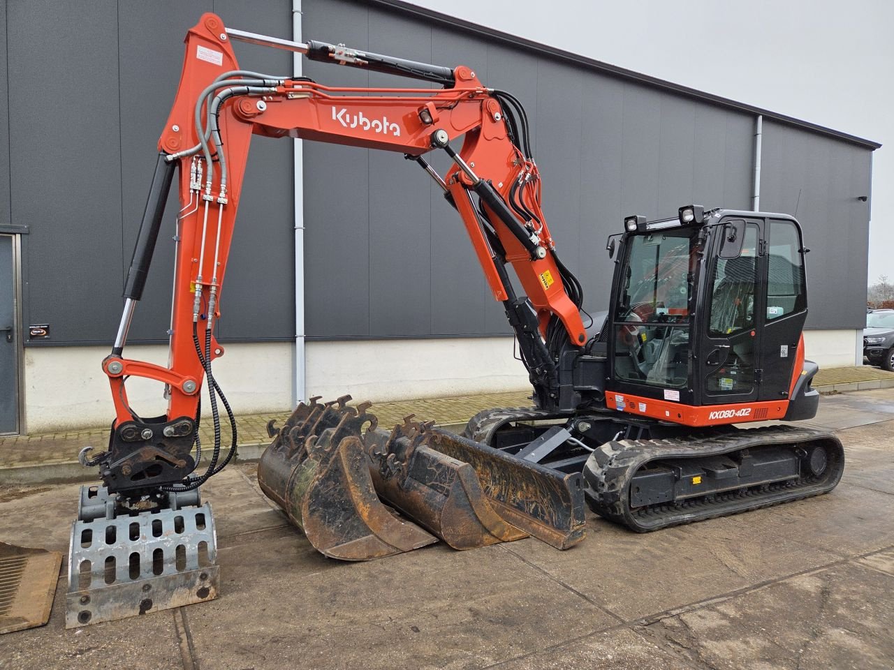 Minibagger tip Kubota KX080-4A2, Gebrauchtmaschine in Oirschot (Poză 2)