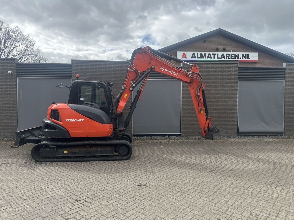 Minibagger Türe ait Kubota KX080-4GL2P Graafmachine, Gebrauchtmaschine içinde Laren Gld (resim 9)