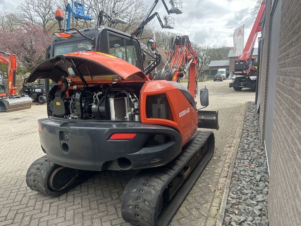 Minibagger Türe ait Kubota KX080-4GL2P Graafmachine, Gebrauchtmaschine içinde Laren Gld (resim 7)