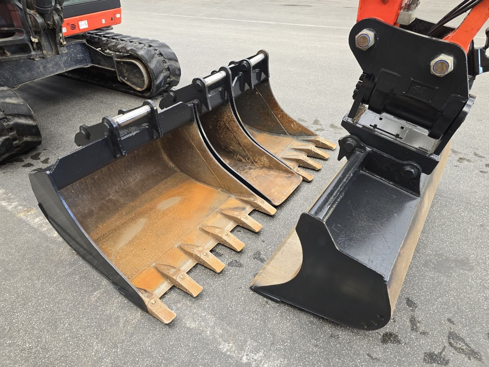 Minibagger typu Kubota KX085-5, Gebrauchtmaschine v Gabersdorf (Obrázek 10)