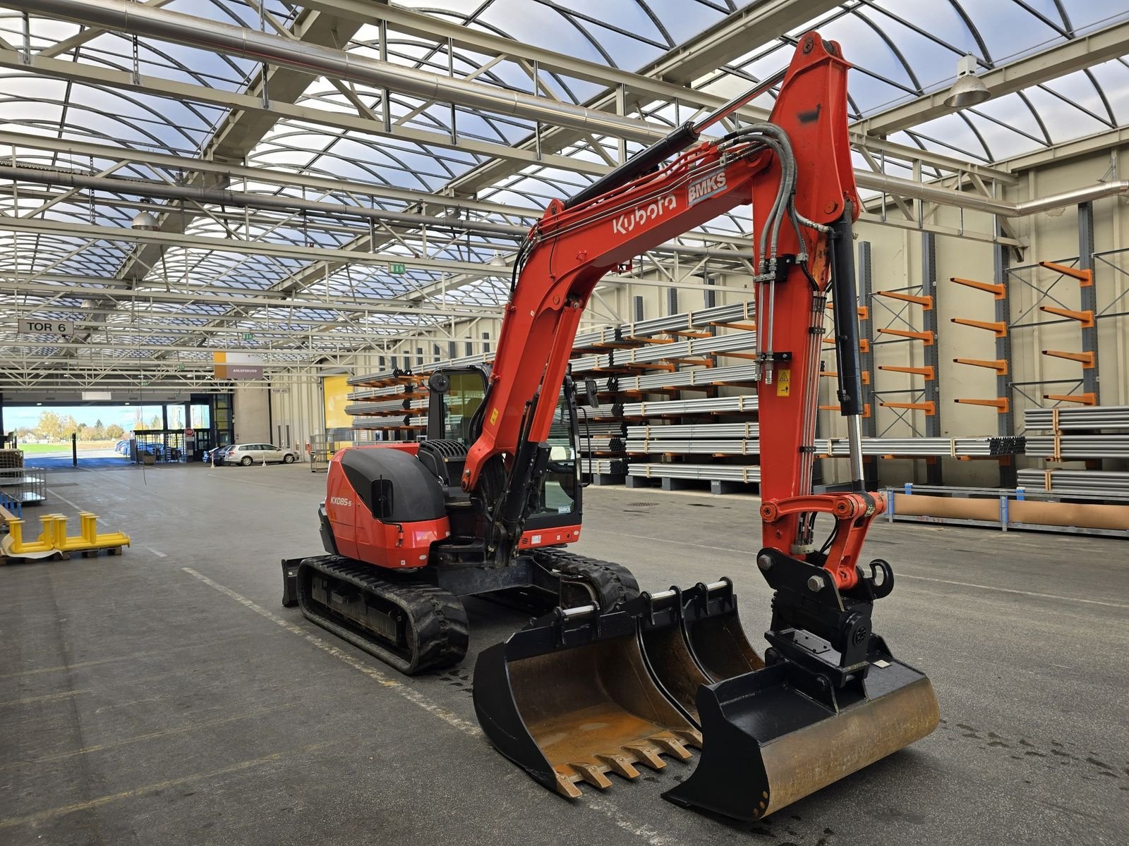 Minibagger typu Kubota KX085-5, Gebrauchtmaschine v Gabersdorf (Obrázek 7)