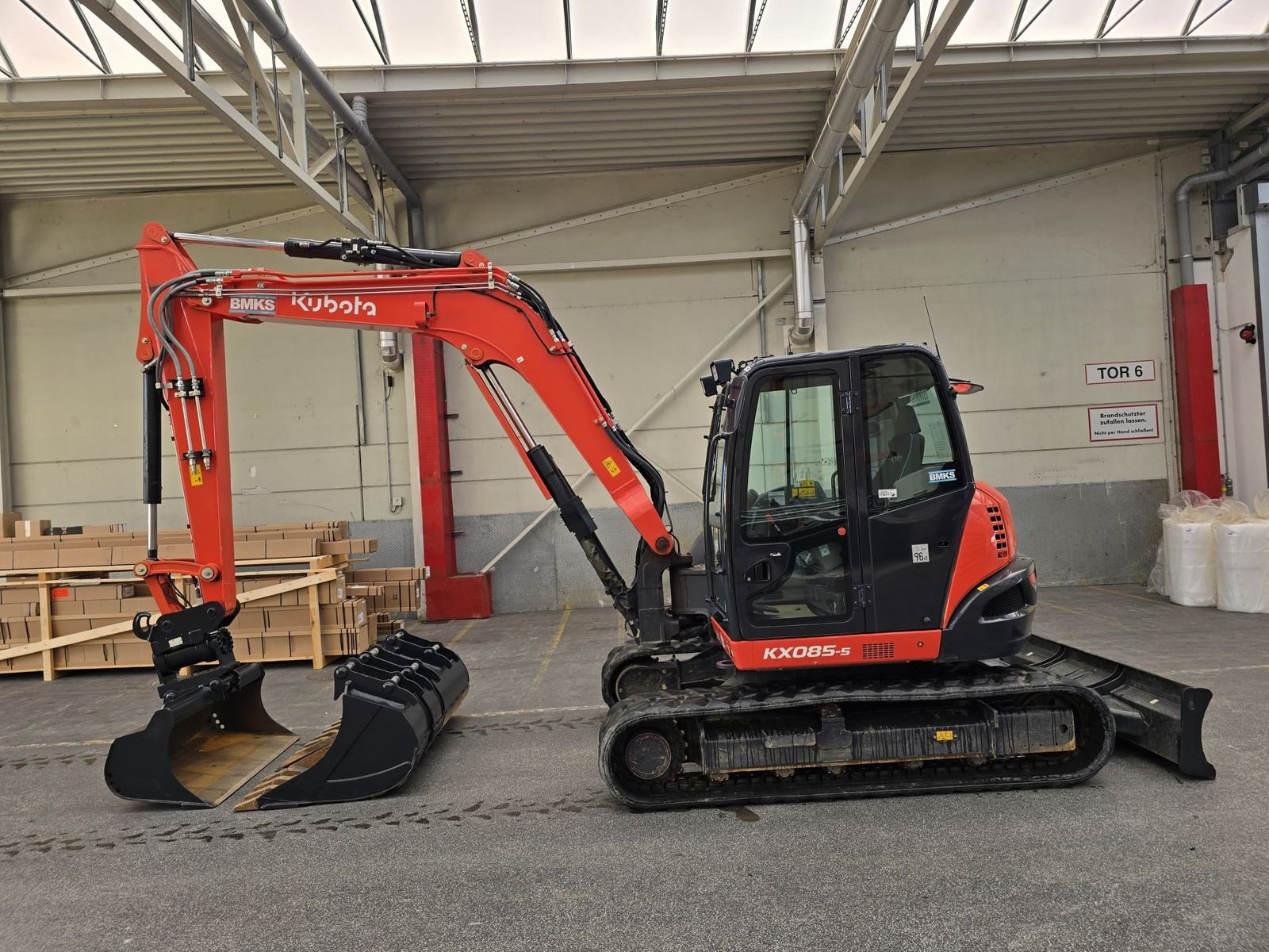 Minibagger typu Kubota KX085-5, Gebrauchtmaschine v Gabersdorf (Obrázek 2)