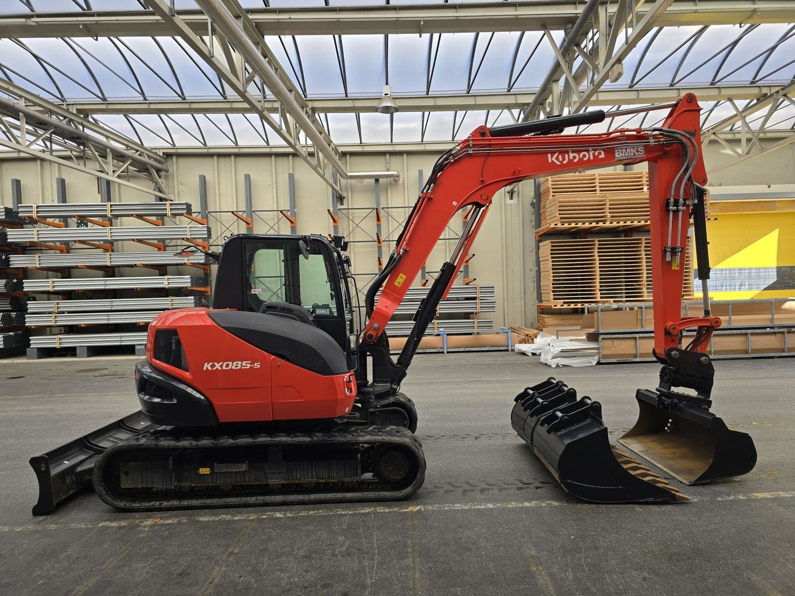 Minibagger typu Kubota KX085-5, Gebrauchtmaschine v Gabersdorf (Obrázek 5)