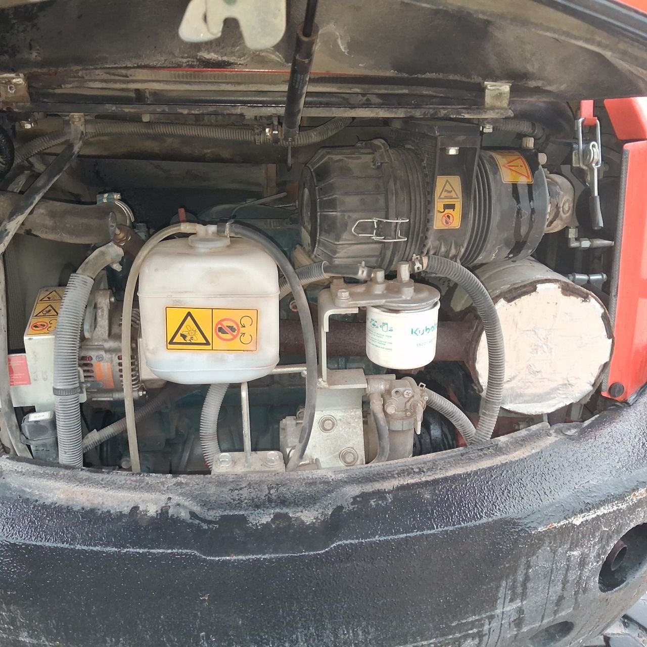 Minibagger tip Kubota KX101-3., Gebrauchtmaschine in Alblasserdam (Poză 6)