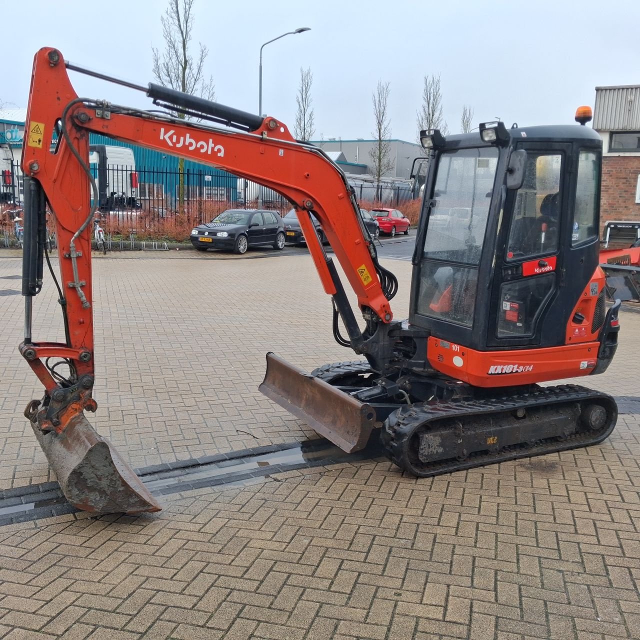 Minibagger tip Kubota KX101-3., Gebrauchtmaschine in Alblasserdam (Poză 2)