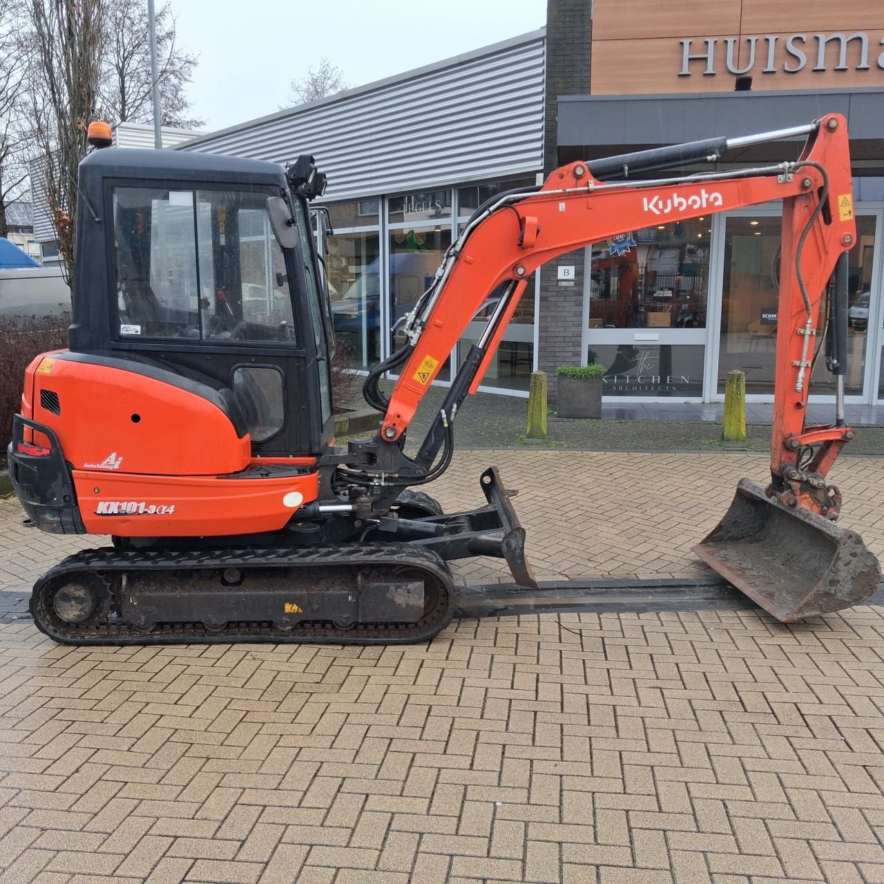 Minibagger tip Kubota KX101-3., Gebrauchtmaschine in Alblasserdam (Poză 1)