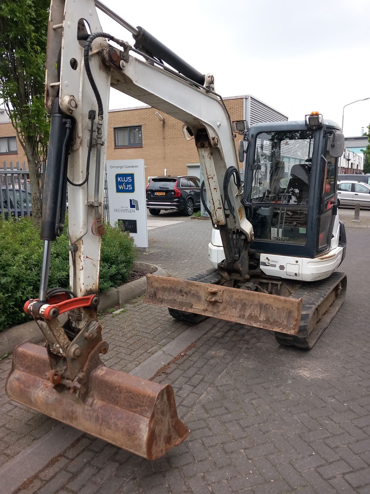 Minibagger Türe ait Kubota KX121-3., Gebrauchtmaschine içinde Alblasserdam (resim 4)
