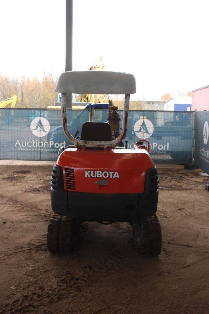 Minibagger des Typs Kubota KX61-2, Gebrauchtmaschine in Antwerpen (Bild 4)