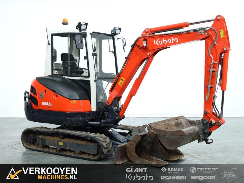 Minibagger типа Kubota KX61-3, Gebrauchtmaschine в Vessem (Фотография 7)