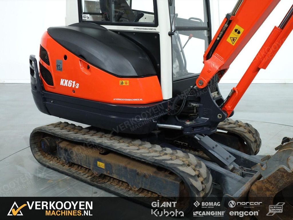 Minibagger типа Kubota KX61-3, Gebrauchtmaschine в Vessem (Фотография 10)