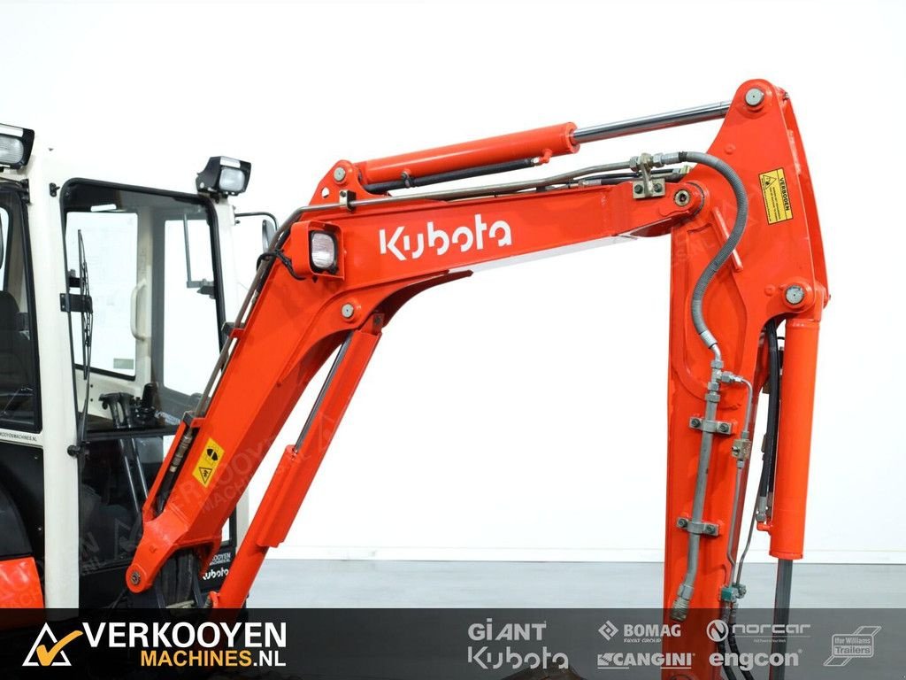 Minibagger типа Kubota KX61-3, Gebrauchtmaschine в Vessem (Фотография 9)