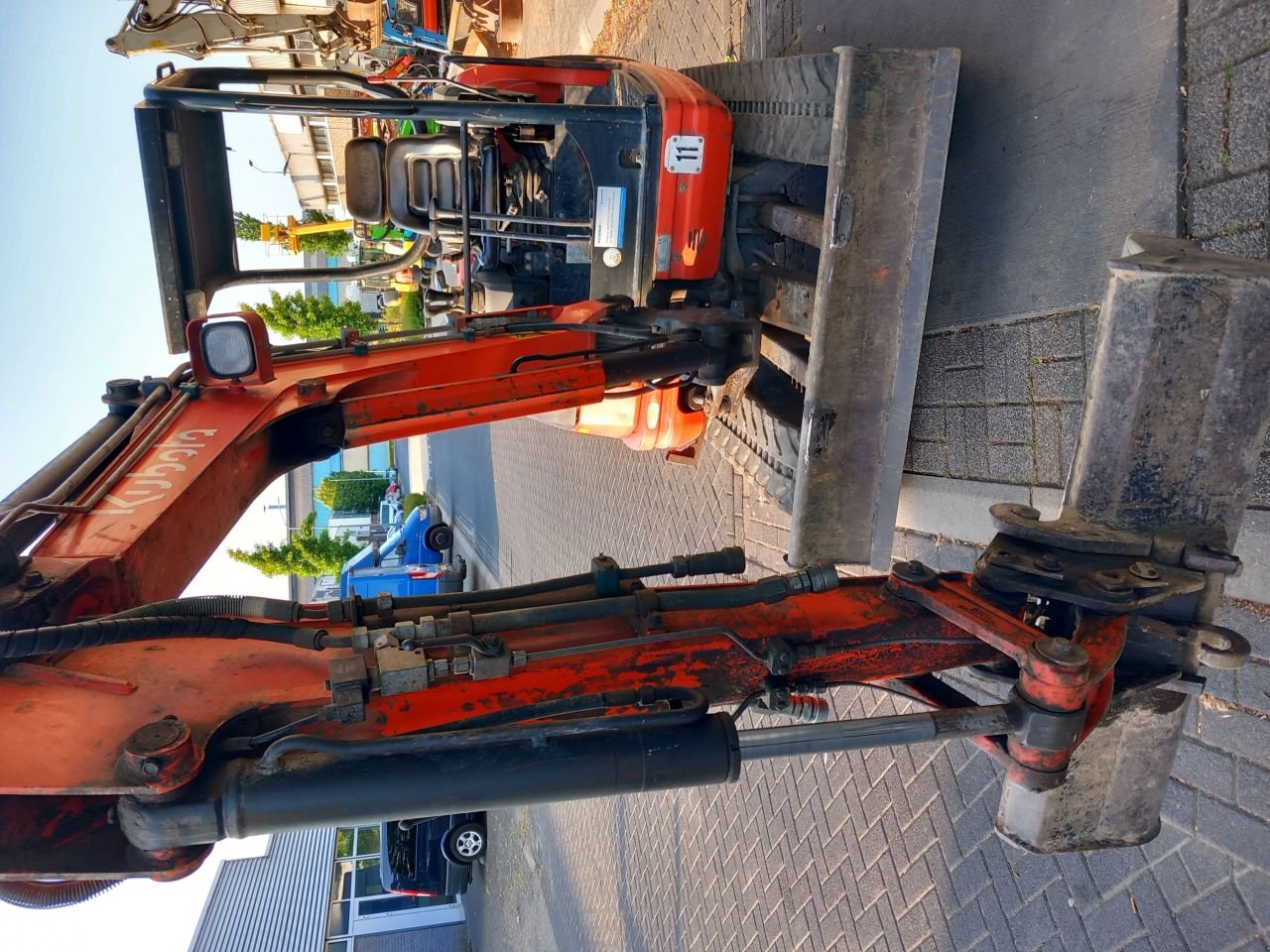 Minibagger typu Kubota Kx61-3, Gebrauchtmaschine w Alblasserdam (Zdjęcie 6)