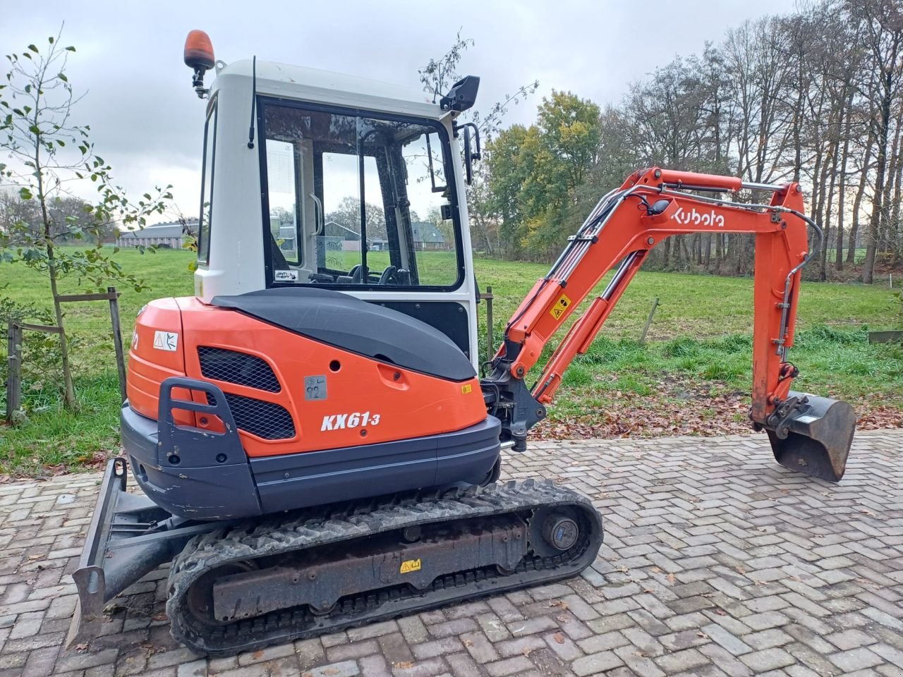 Minibagger typu Kubota KX61-3, Gebrauchtmaschine v Terschuur (Obrázek 5)