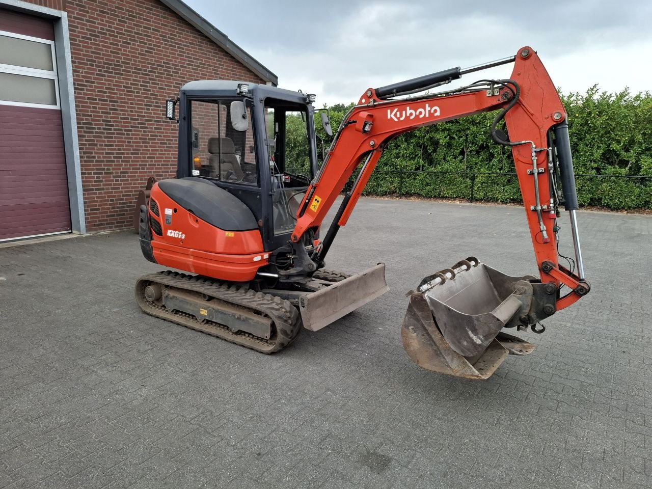 Minibagger Türe ait Kubota Kx71-3, Gebrauchtmaschine içinde nistelrode (resim 7)