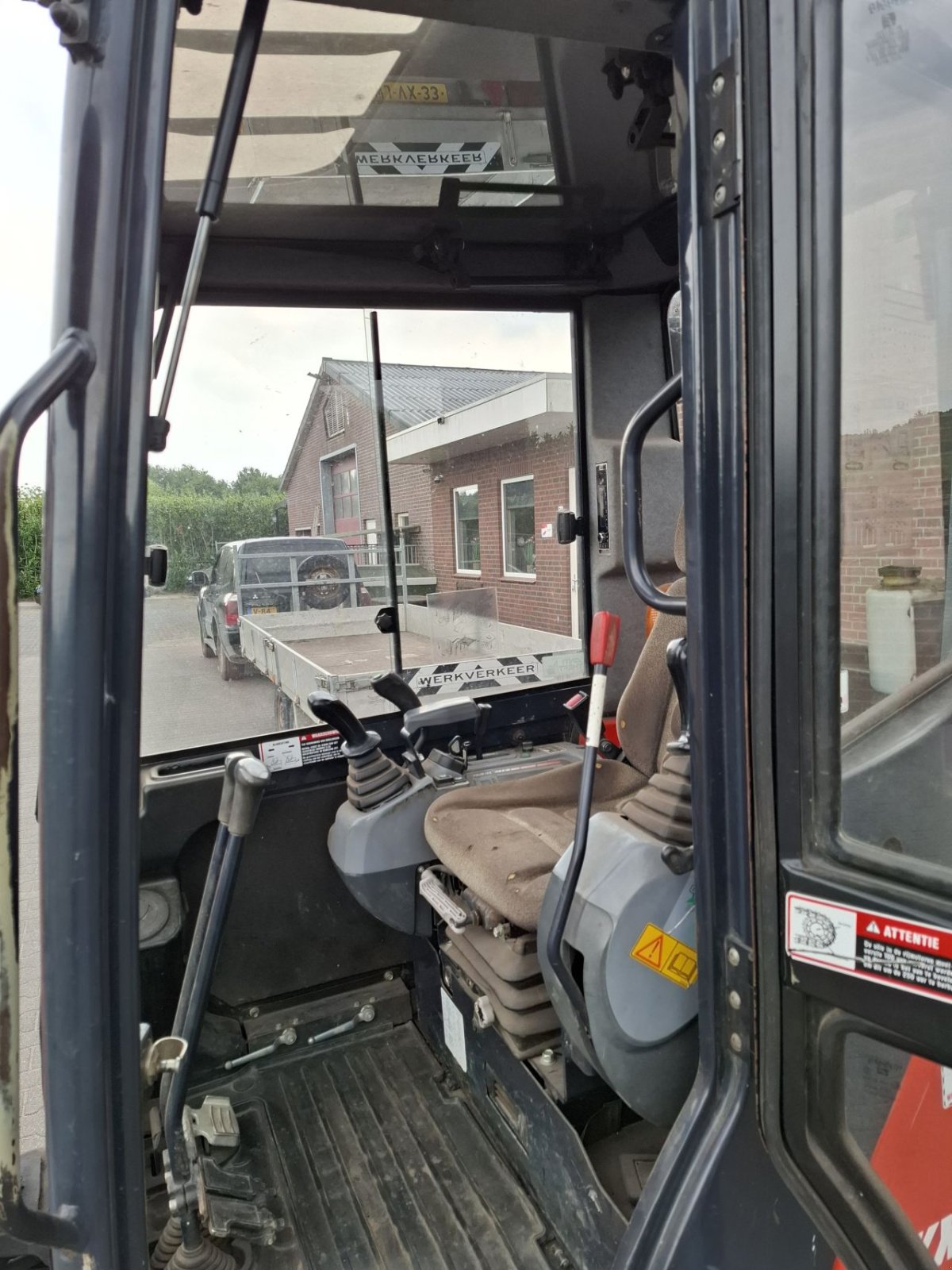 Minibagger Türe ait Kubota Kx71-3, Gebrauchtmaschine içinde nistelrode (resim 10)