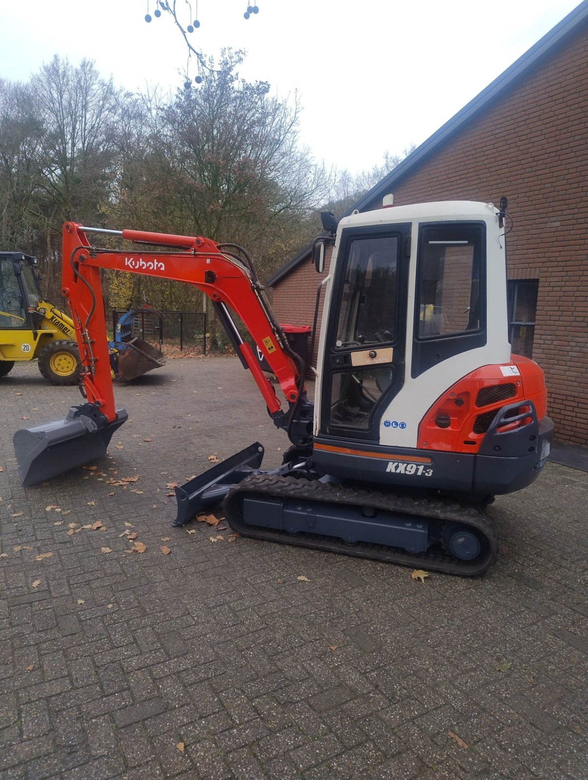 Minibagger типа Kubota Kx91-3, Gebrauchtmaschine в Veldhoven (Фотография 9)
