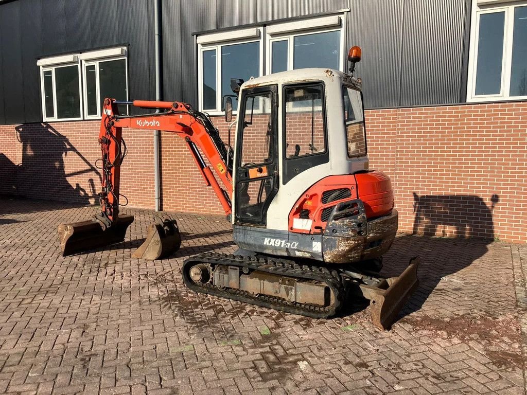 Minibagger des Typs Kubota KX91-3a, Gebrauchtmaschine in Barneveld (Bild 4)