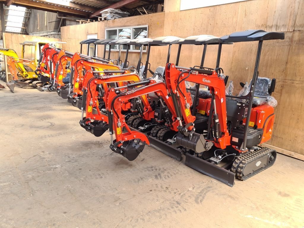 Minibagger typu Kubota Powered by. XN 12-8, Gebrauchtmaschine v Scharsterbrug (Obrázek 4)