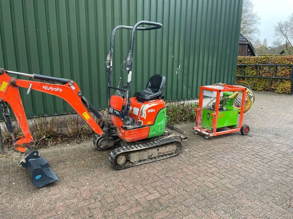 Minibagger типа Kubota U 10-3 inclusief elektro / hybride unit, Gebrauchtmaschine в Udenhout (Фотография 5)