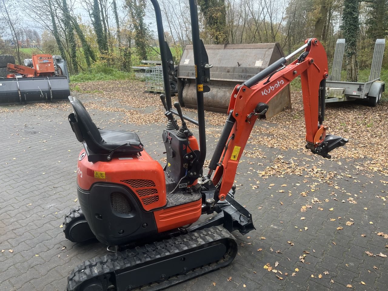 Minibagger des Typs Kubota U 10-3, Gebrauchtmaschine in Vragender (Bild 10)