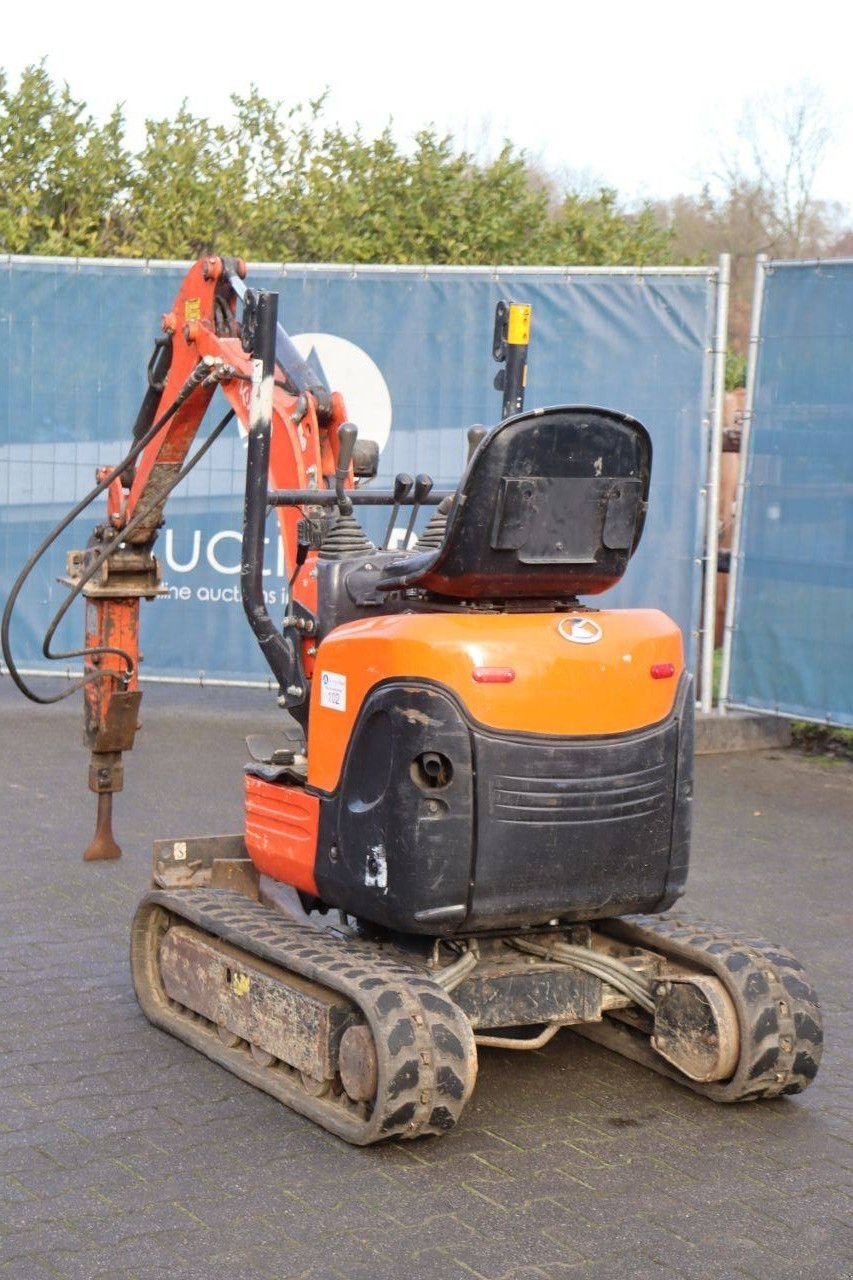 Minibagger tip Kubota U-10-3, Gebrauchtmaschine in Antwerpen (Poză 4)