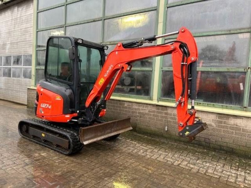 Minibagger типа Kubota U 27-4, Gebrauchtmaschine в Roosendaal (Фотография 8)