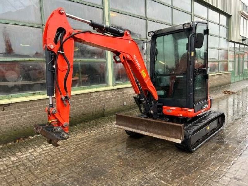 Minibagger типа Kubota U 27-4, Gebrauchtmaschine в Roosendaal (Фотография 5)
