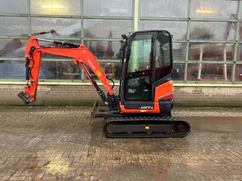 Minibagger типа Kubota U 27-4, Gebrauchtmaschine в Roosendaal (Фотография 3)