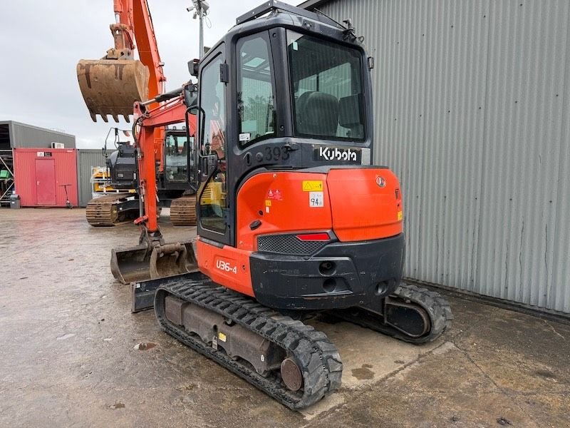 Minibagger Türe ait Kubota U 36-4, Gebrauchtmaschine içinde Beveren-Waas Melsele (resim 2)