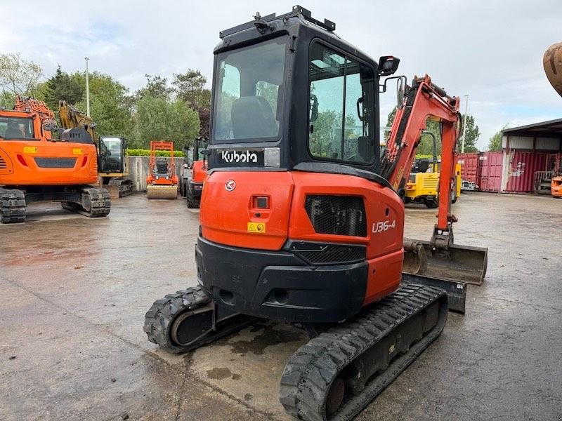 Minibagger Türe ait Kubota U 36-4, Gebrauchtmaschine içinde Beveren-Waas Melsele (resim 3)