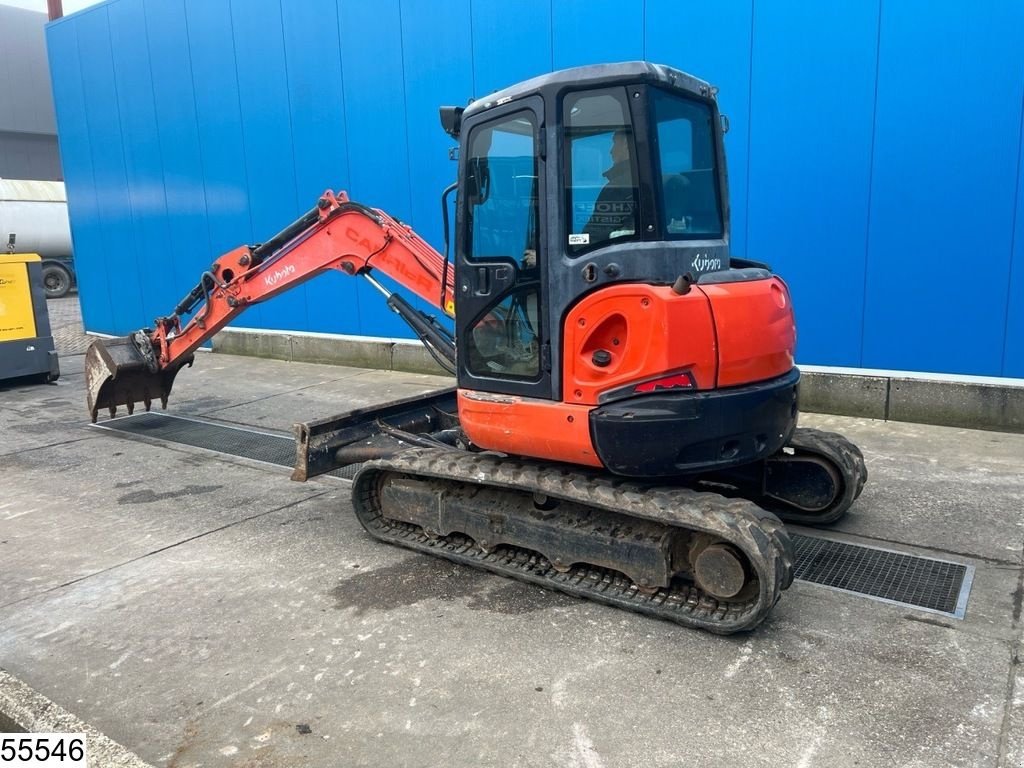 Minibagger a típus Kubota U 48 29,8KW, 1 bucket, 3681h, Gebrauchtmaschine ekkor: Ede (Kép 4)