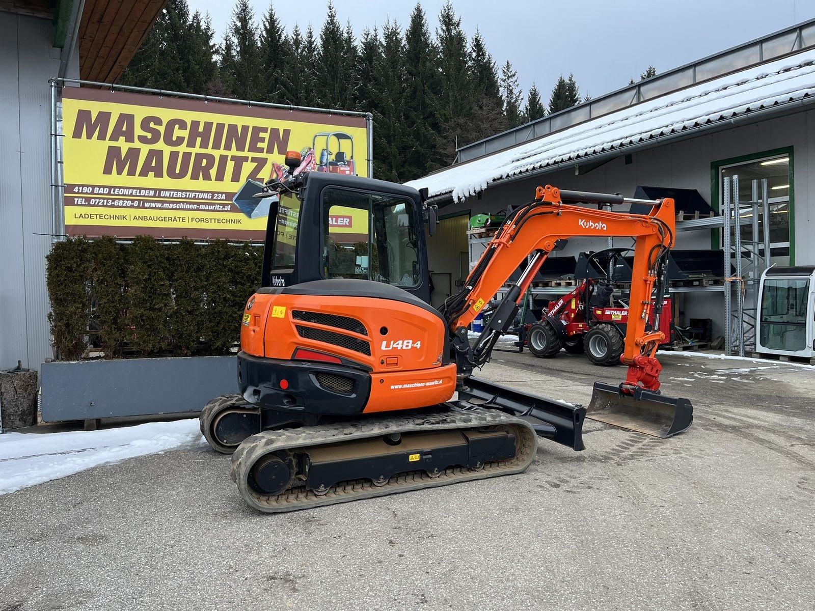 Minibagger van het type Kubota U 48-4, Gebrauchtmaschine in Bad Leonfelden (Foto 2)