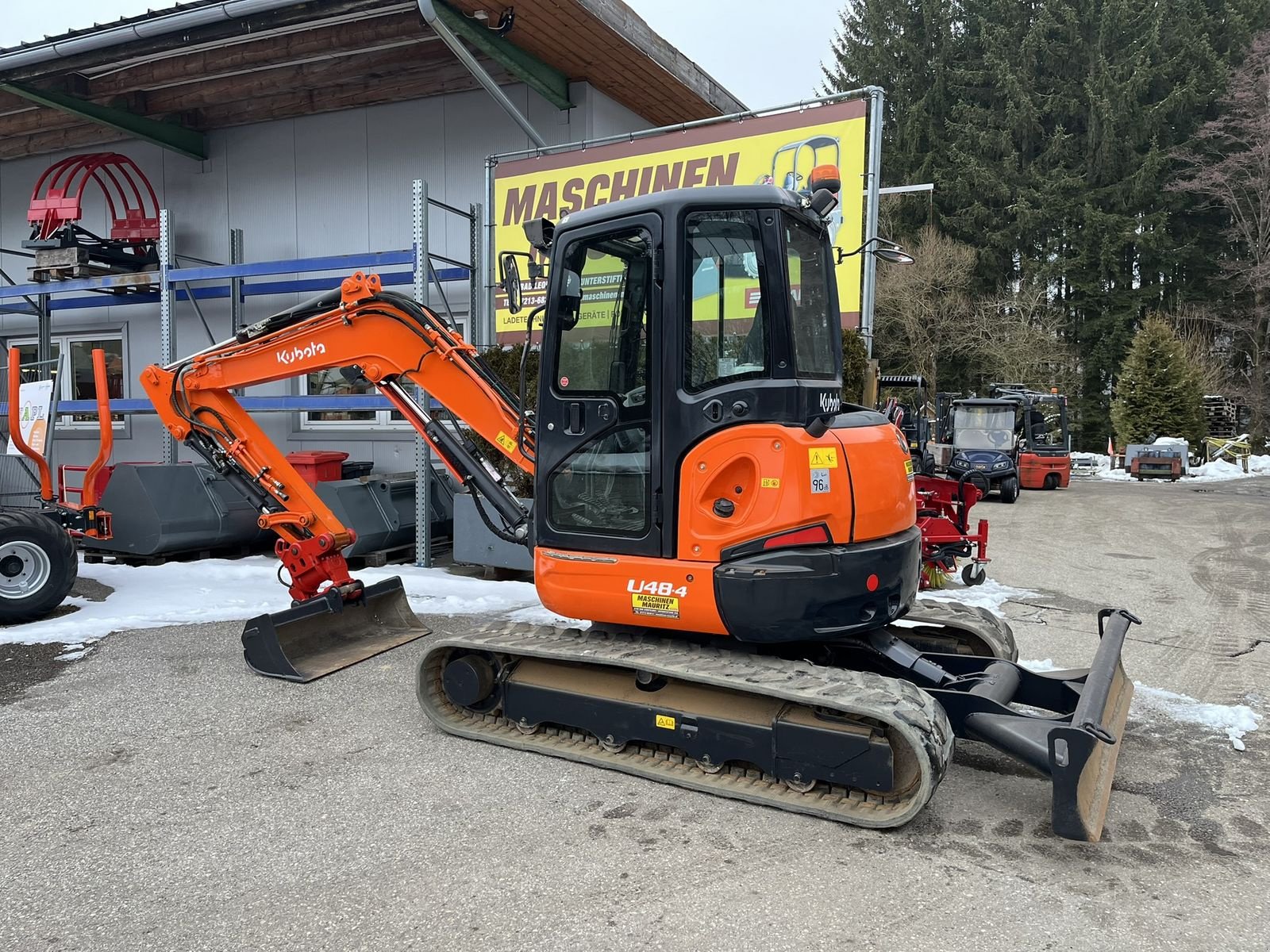 Minibagger van het type Kubota U 48-4, Gebrauchtmaschine in Bad Leonfelden (Foto 13)