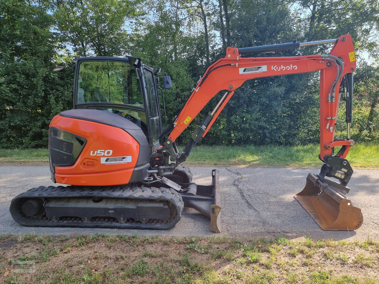 Minibagger типа Kubota U 50-5, Gebrauchtmaschine в Deutsch - Goritz (Фотография 2)