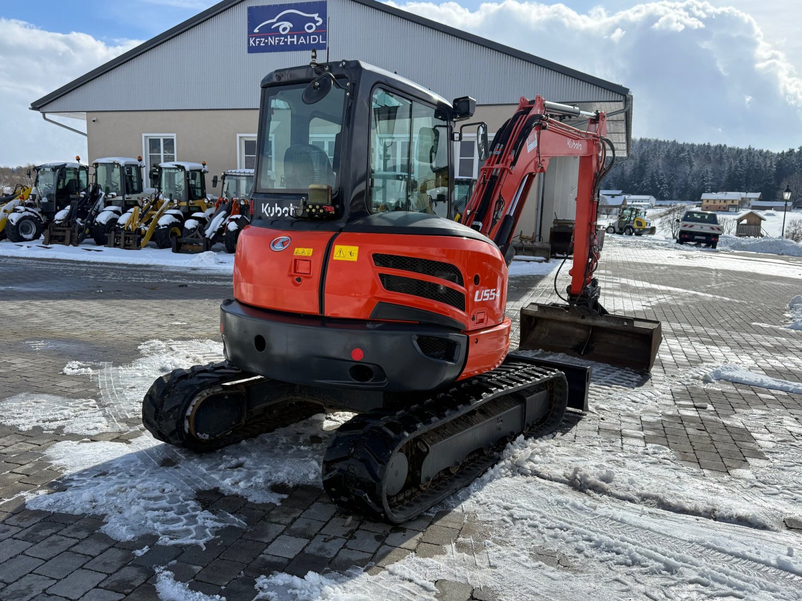 Minibagger tip Kubota U 55-4, Gebrauchtmaschine in Neureichenau (Poză 4)