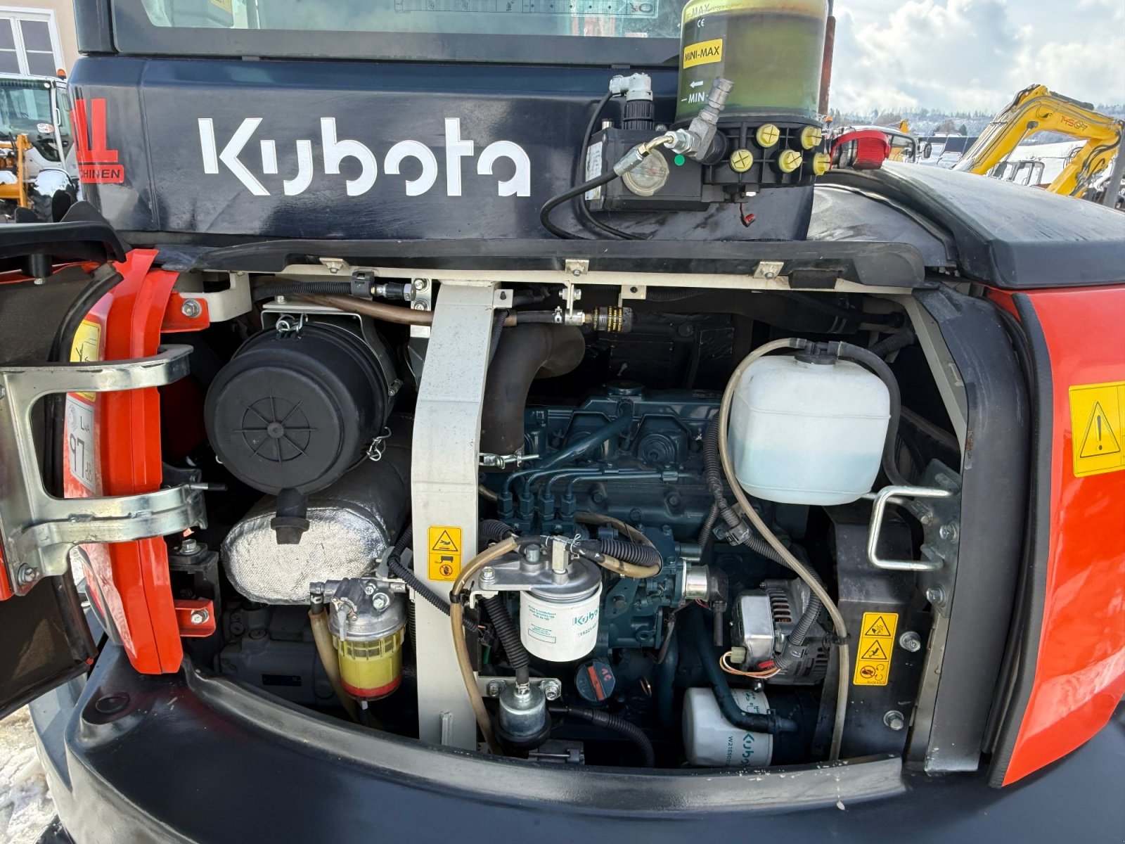 Minibagger tip Kubota U 55-4, Gebrauchtmaschine in Neureichenau (Poză 10)