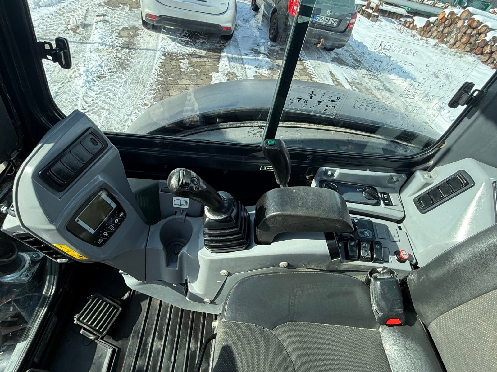 Minibagger tip Kubota U 55-4, Gebrauchtmaschine in Neureichenau (Poză 14)