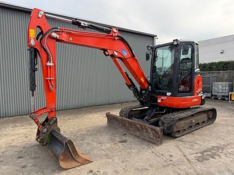 Minibagger типа Kubota U 55-4, Gebrauchtmaschine в Beveren-Waas Melsele (Фотография 5)