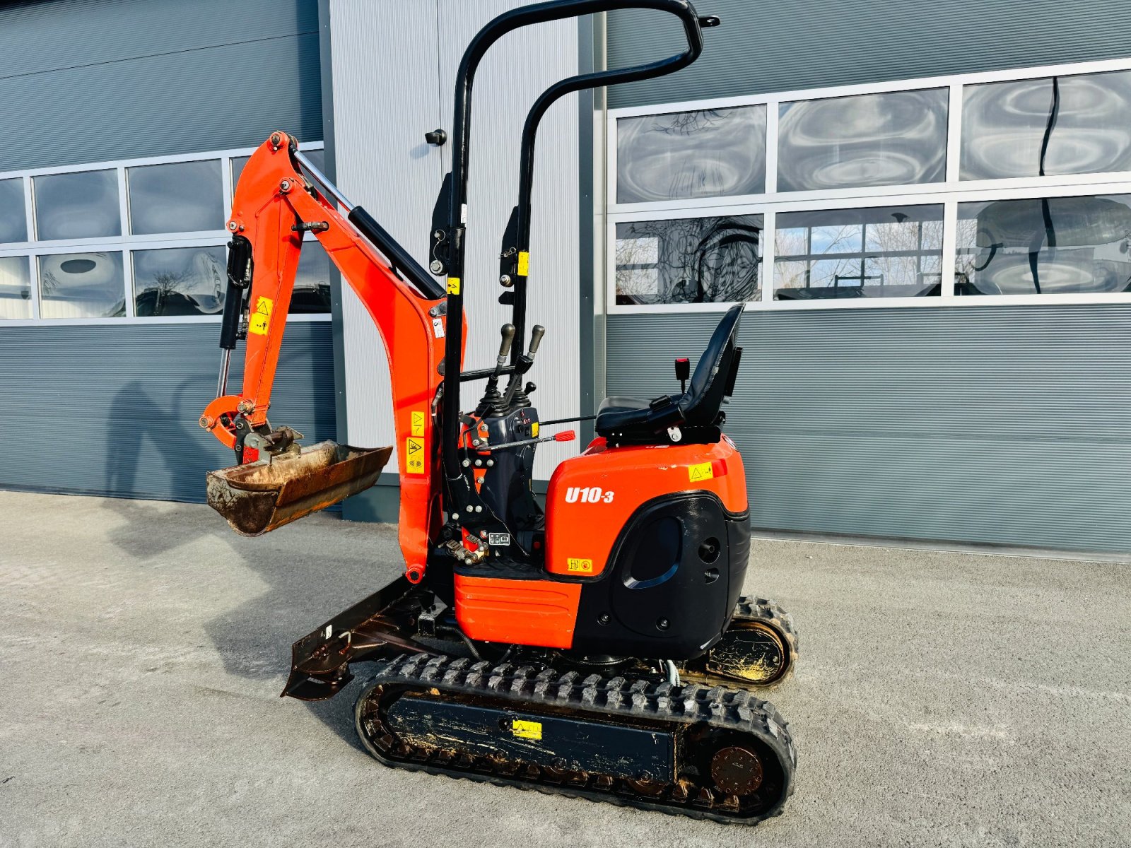 Minibagger del tipo Kubota U10-3 - 1. HAND, Gebrauchtmaschine en Falkenstein (Imagen 5)