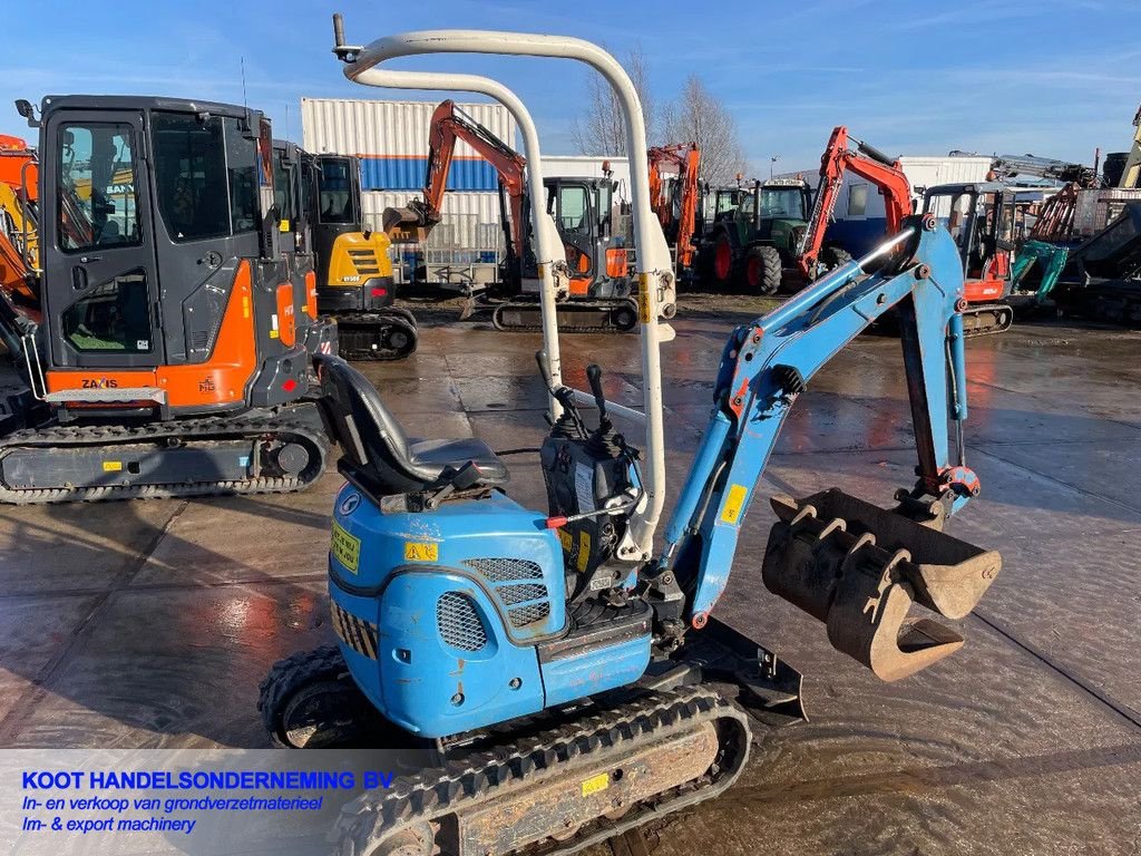 Minibagger типа Kubota U10-3. 3 Bakken!, Gebrauchtmaschine в Nieuwerkerk aan den IJssel (Фотография 5)