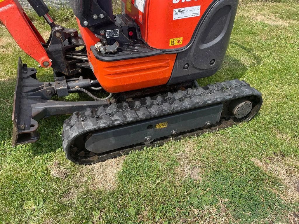 Minibagger Türe ait Kubota U10-3 minigraafmachine 2021 met slechts 700 uur, Gebrauchtmaschine içinde Kwintsheul (resim 11)