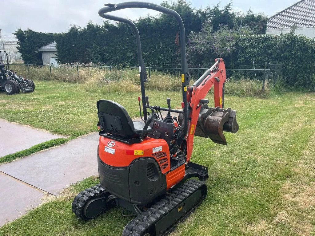Minibagger Türe ait Kubota U10-3 minigraafmachine 2021 met slechts 700 uur, Gebrauchtmaschine içinde Kwintsheul (resim 5)