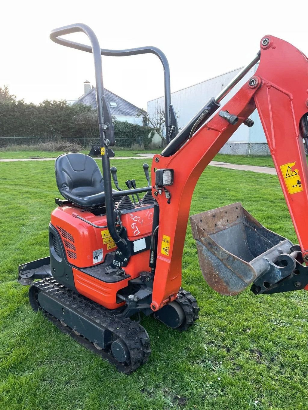 Minibagger типа Kubota U10-3 minigraafmachine minigraver 2021 met 670 uur, Gebrauchtmaschine в Kwintsheul (Фотография 5)