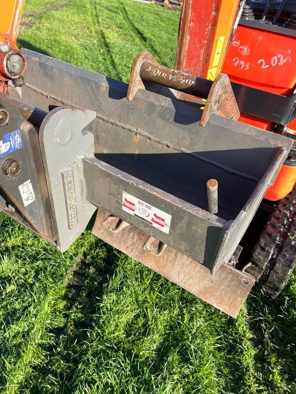 Minibagger van het type Kubota U10-3 minigraafmachine slechts 790 uur, Gebrauchtmaschine in Kwintsheul (Foto 8)