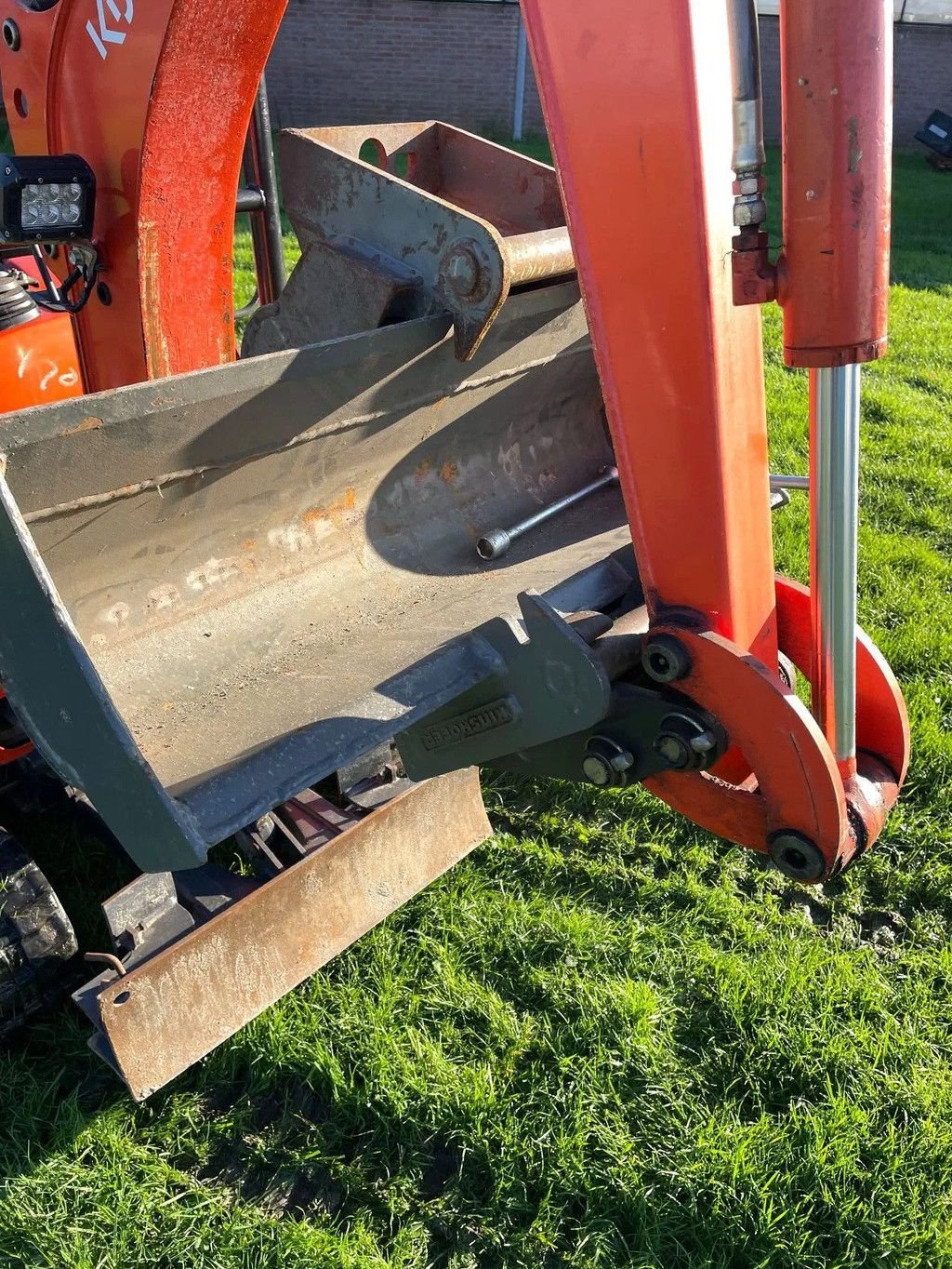 Minibagger van het type Kubota U10-3 minigraafmachine slechts 790 uur, Gebrauchtmaschine in Kwintsheul (Foto 7)